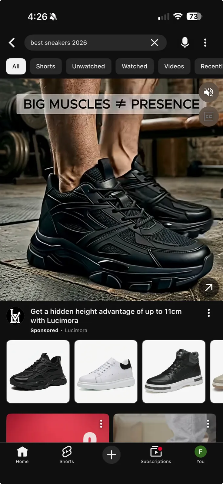 Ecommerce YouTube ad example